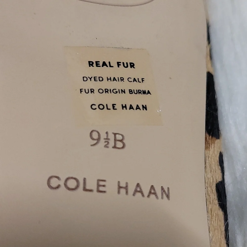 Cole Haan Leopard Print Flats - Picture 9 of 9